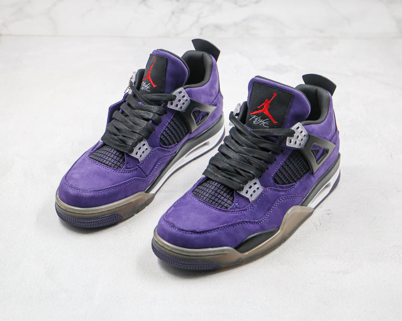 Travis Scott x Air Jordan 4 "Scott Purple"