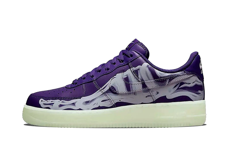 Nike Air Force 1 "Purple Skeleton"