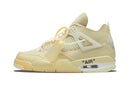 Off-White x Air Jordan 4 "Sail"