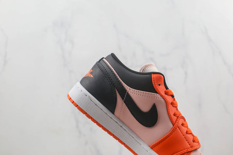 Air Jordan 1 Low "Rush Orange Black"