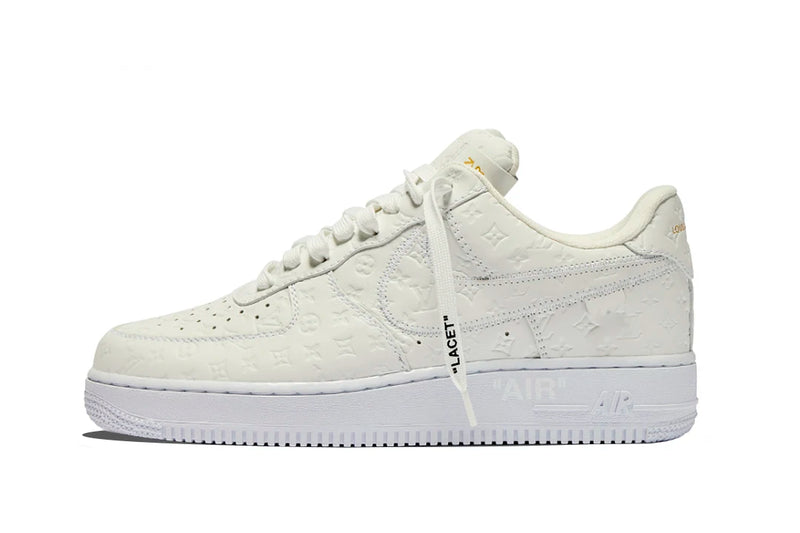 Louis Vuitton X Nike Air Force 1 "White"