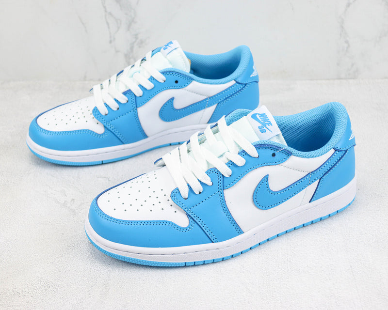 Eric Koston x Air Jordan 1 Low SB "Powder Blue UNC"