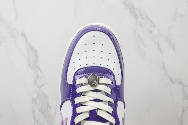 A Bathing Ape "White Purple"