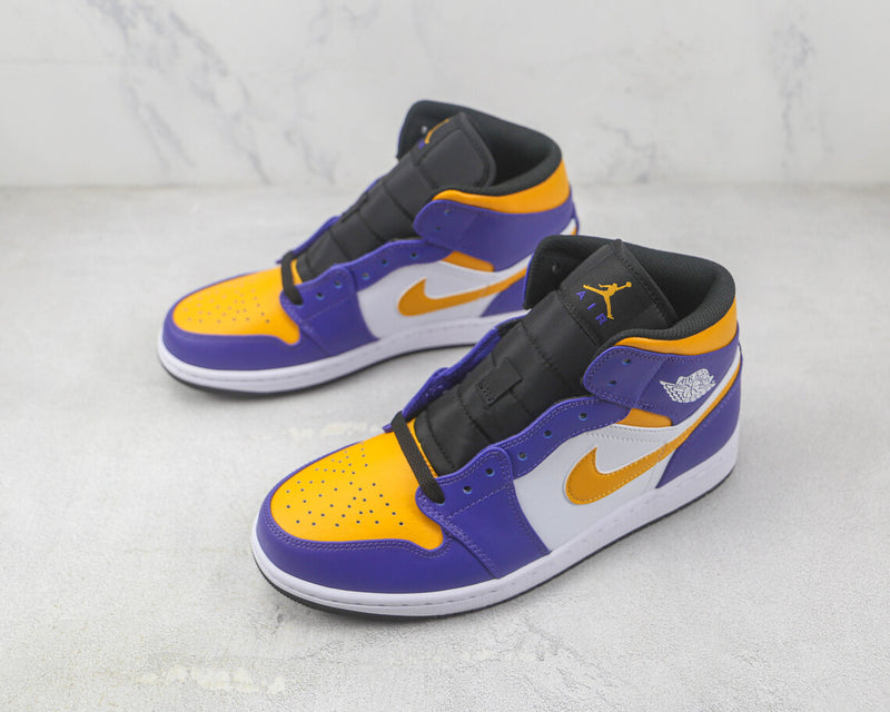 Air Jordan 1 Mid "Lakers"