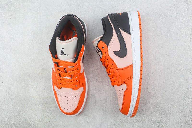 Air Jordan 1 Low "Rush Orange Black"