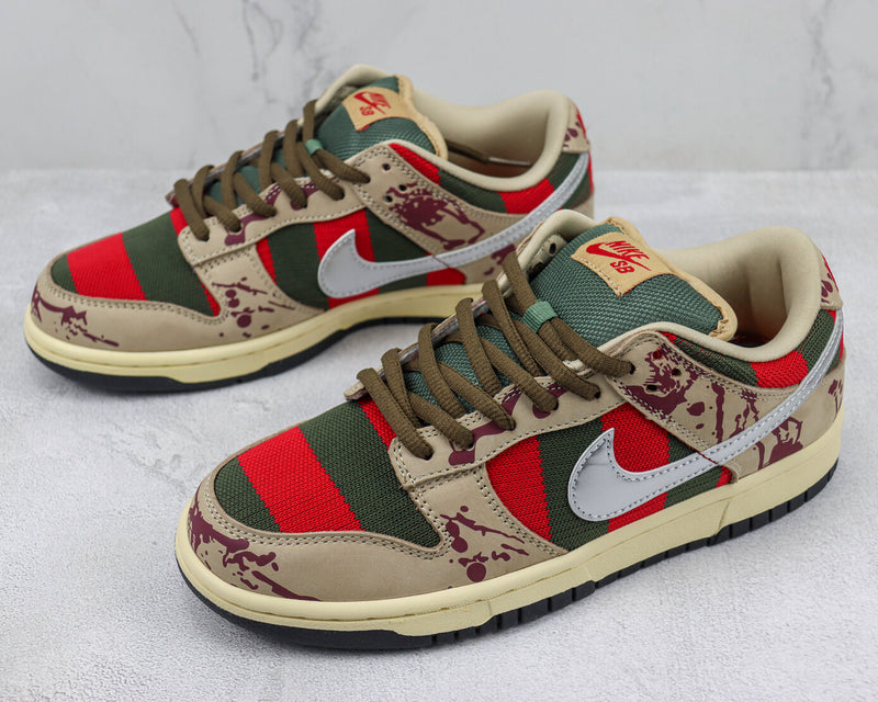 Nike SB Dunk Low "Freddy Krueger"