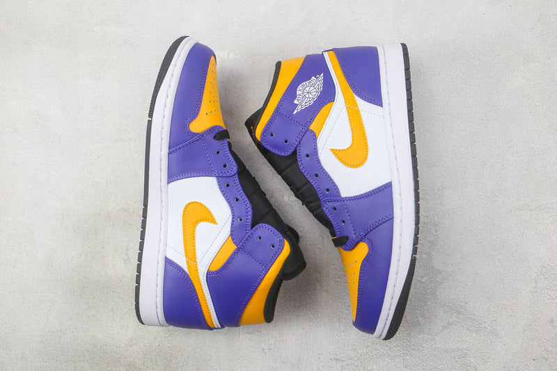 Air Jordan 1 Mid "Lakers"