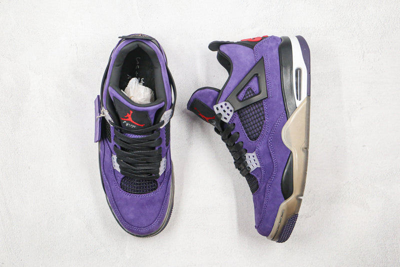 Travis Scott x Air Jordan 4 "Scott Purple"