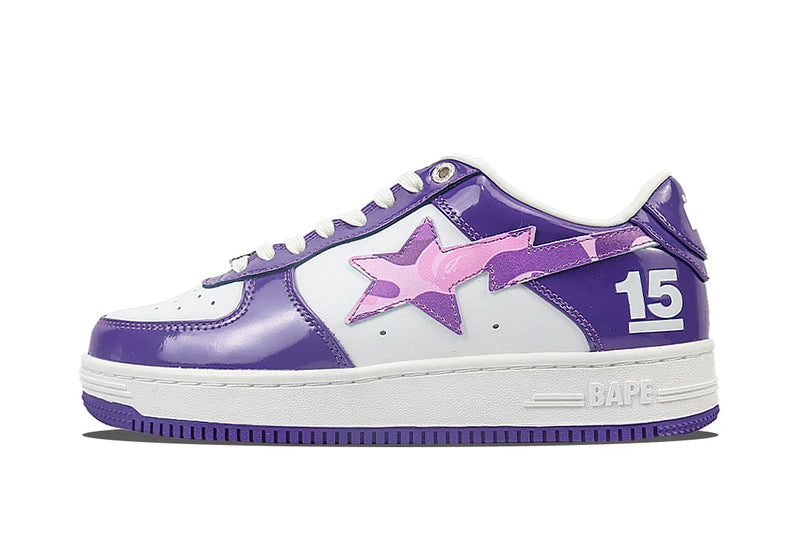 A Bathing Ape "White Purple"