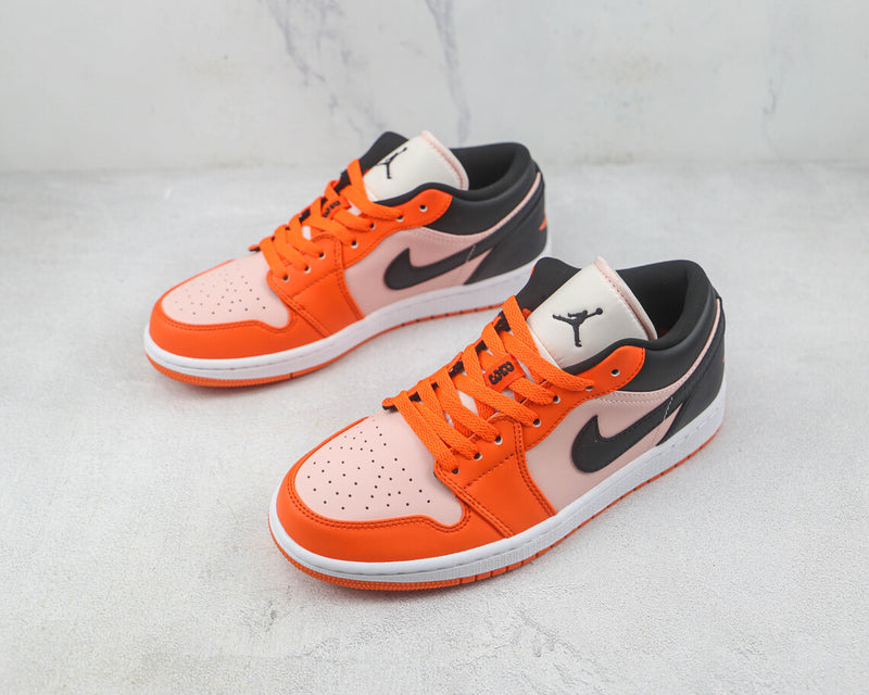 Air Jordan 1 Low "Rush Orange Black"