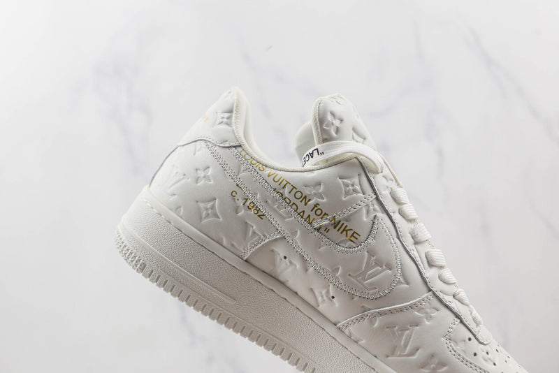 Louis Vuitton X Nike Air Force 1 "White"