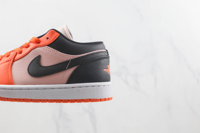 Air Jordan 1 Low "Rush Orange Black"