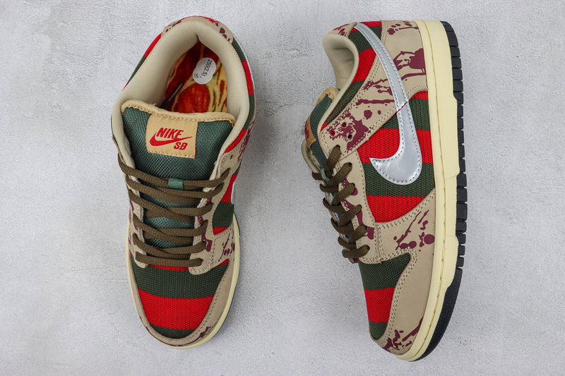 Nike SB Dunk Low "Freddy Krueger"