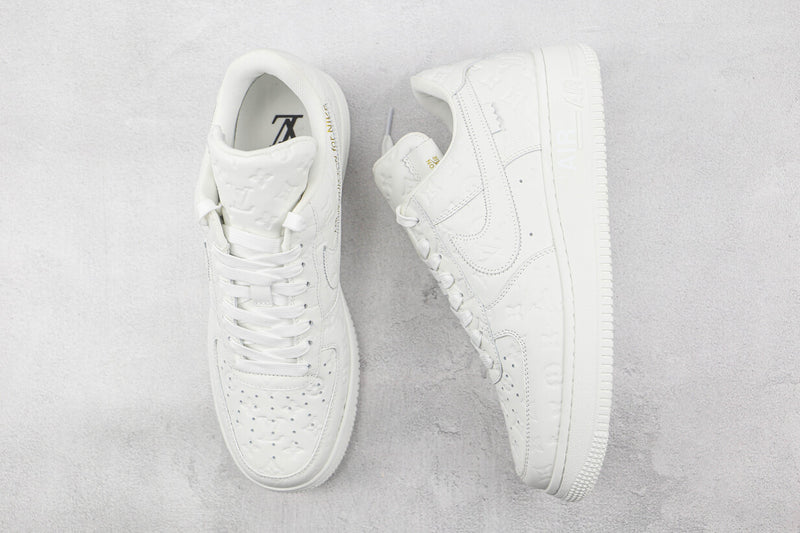 Louis Vuitton X Nike Air Force 1 "White"