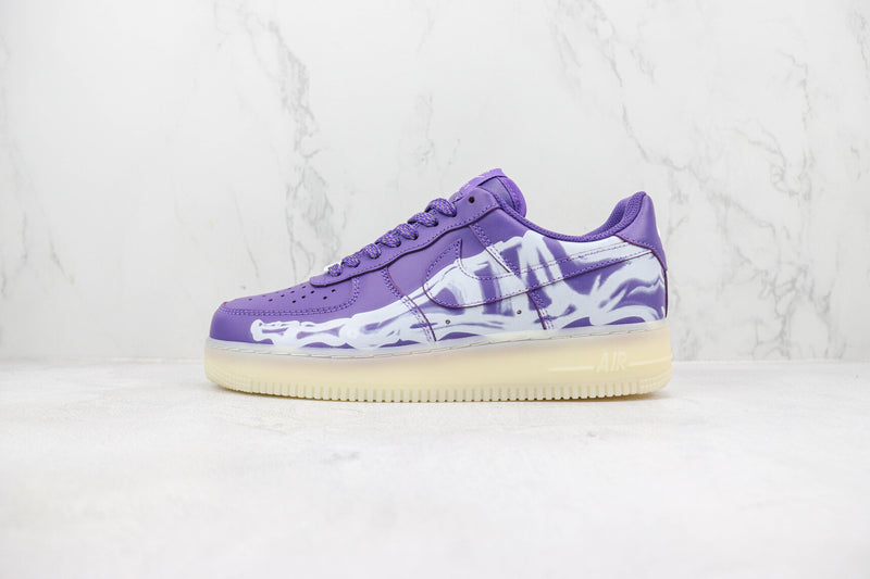 Nike Air Force 1 "Purple Skeleton"