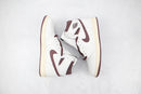 A Ma Maniere x Air Jordan 1 "Sail and Burgundy"