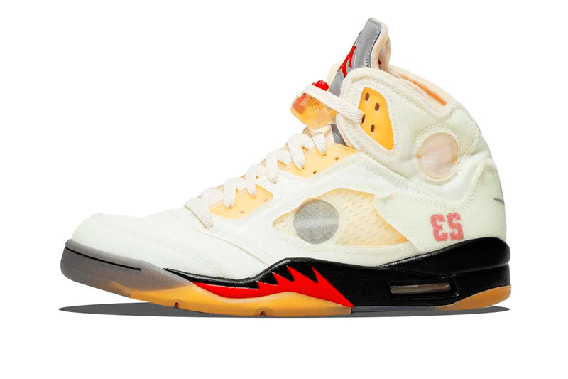 Air Jordan 5 X Off-White "Sail"