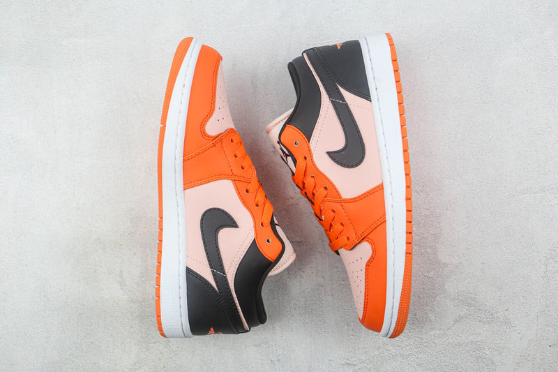 Air Jordan 1 Low "Rush Orange Black"