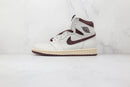A Ma Maniere x Air Jordan 1 "Sail and Burgundy"
