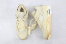 Off-White x Air Jordan 4 "Sail"
