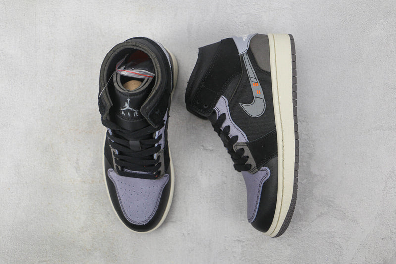 Air Jordan 1 Mid "Craft Inside Out Black"