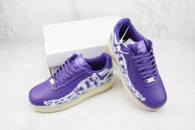 Nike Air Force 1 "Purple Skeleton"