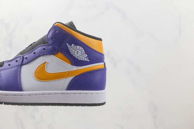 Air Jordan 1 Mid "Lakers"