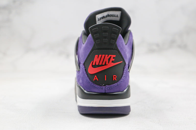 Travis Scott x Air Jordan 4 "Scott Purple"