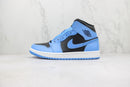 Air Jordan 1 Mid "University Blue Black"