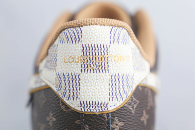 Louis Vuitton X Nike Air Force 1 "Monogram Brown Damier Azur"