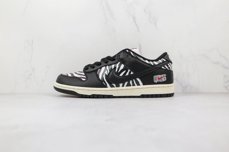 Quartersnacks x Nike SB Dunk Low "Little Debbies Zebra Cake"