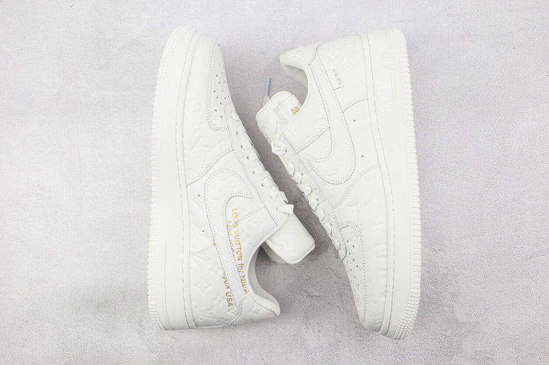 Louis Vuitton X Nike Air Force 1 "White"