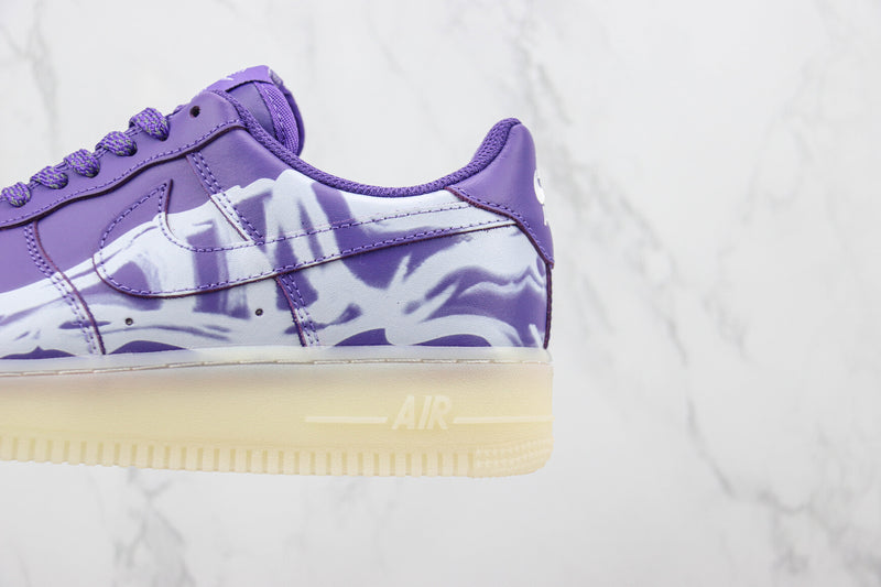 Nike Air Force 1 "Purple Skeleton"