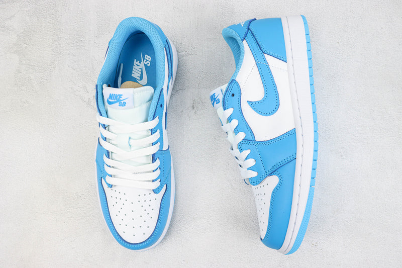 Eric Koston x Air Jordan 1 Low SB "Powder Blue UNC"