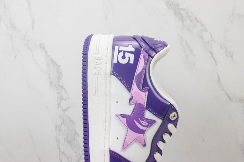 A Bathing Ape "White Purple"