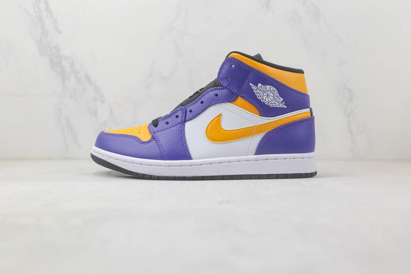 Air Jordan 1 Mid "Lakers"