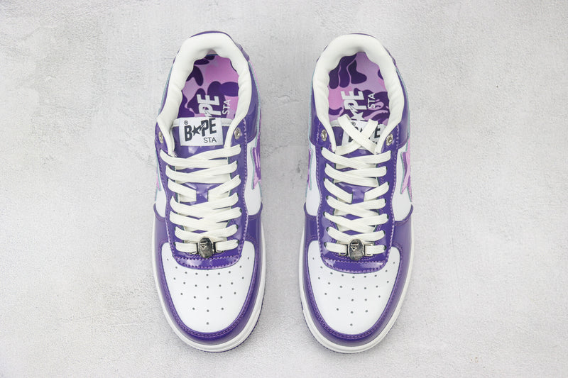 A Bathing Ape "White Purple"