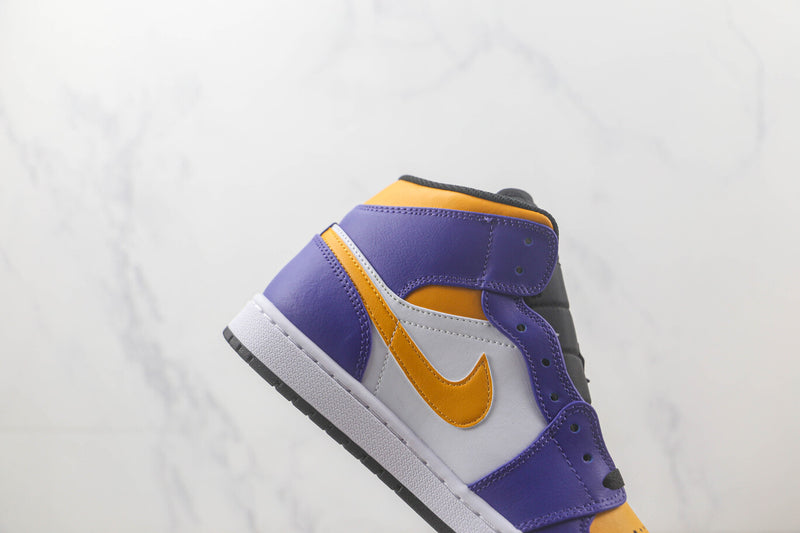 Air Jordan 1 Mid "Lakers"