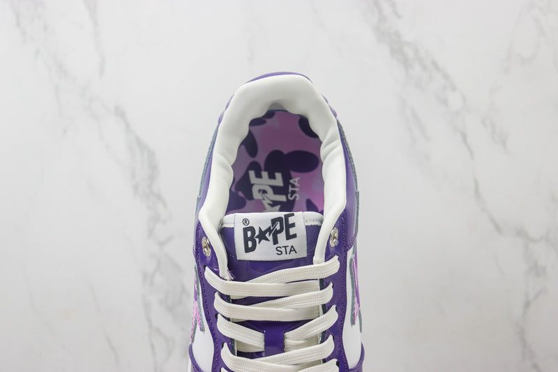 A Bathing Ape "White Purple"